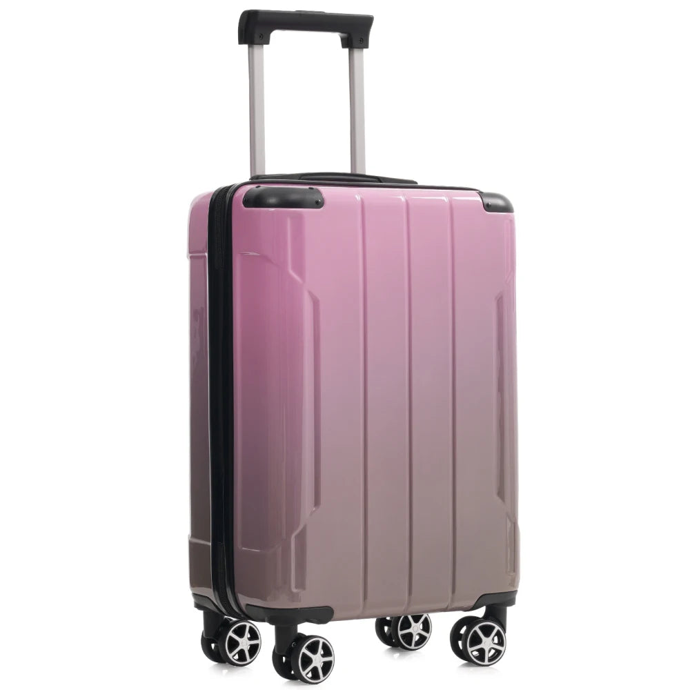 Luggage Sets 2 Piece Suitcase Set with Spinner Wheels, Built-in TSA Lock, Foldable Duffel Bag for Travel Men & Women