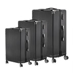 Roshanda 3-Piece Luggage Set Suitcase set 20 "24" 28 "ABS hard shell travel luggage set 4 Universal Swivel quiet Wheels