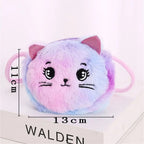 Rainbow Cat Messenger Shoulder Bag for Kids
