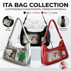 Y2k Harajuku Shoulder Bag Women Korean Transparent Ita Bag School Crossbody Bag Female Japanese Designer Preppy Handbag Purse