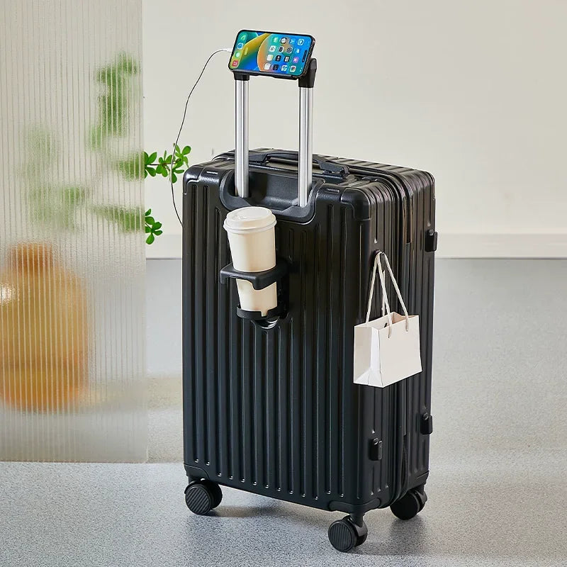 Fashion Luggage Travel Bag 20/24inch Luggage Suitcase Combination Lock Suitcase