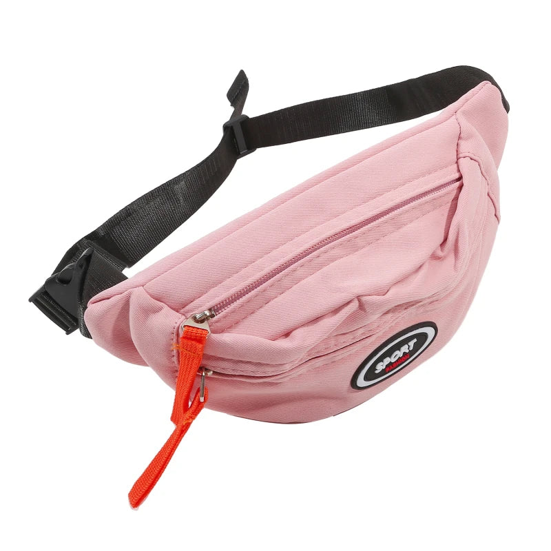 Kids Waist Bag Small Fanny Pack For Little Boy Girls Fashion Lightweight Chest Bag For Children Outdoor Sport Running Camping
