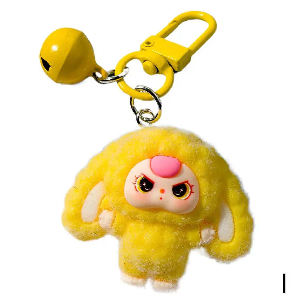 Anime Flocked Dora DIY Decorative Pendant KeyChain Backpack Decor Cute Cartoon Schoolbag Pendant Boys And Girls Gifts