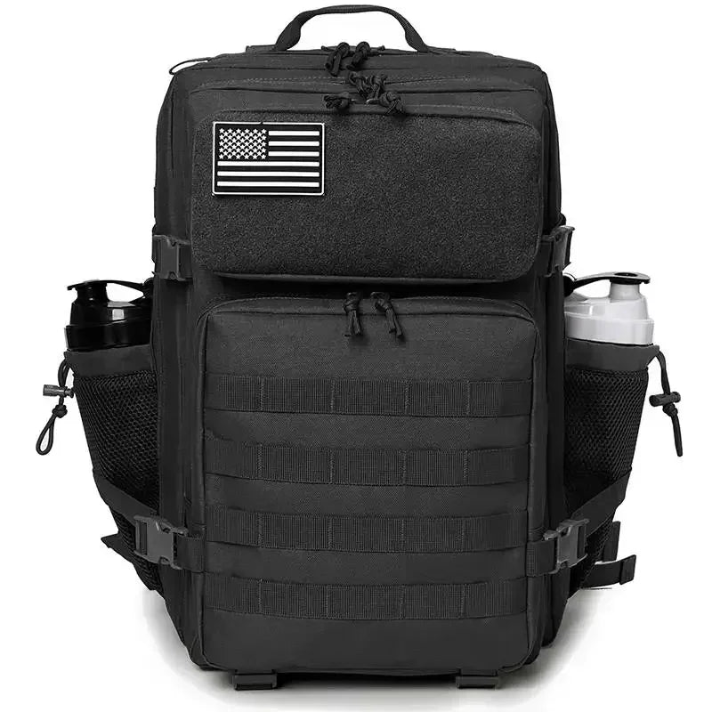 45L Tactical Backpack for Men  Outdoor camping equipment back pack Hiking Survival Rucksack travel backpacks School Bag