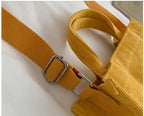 Women Handbag Simple Corduroy Portable Large Capacity HandBag Ins Fashion Trend Small Square Handbag Single Shoulder Bags