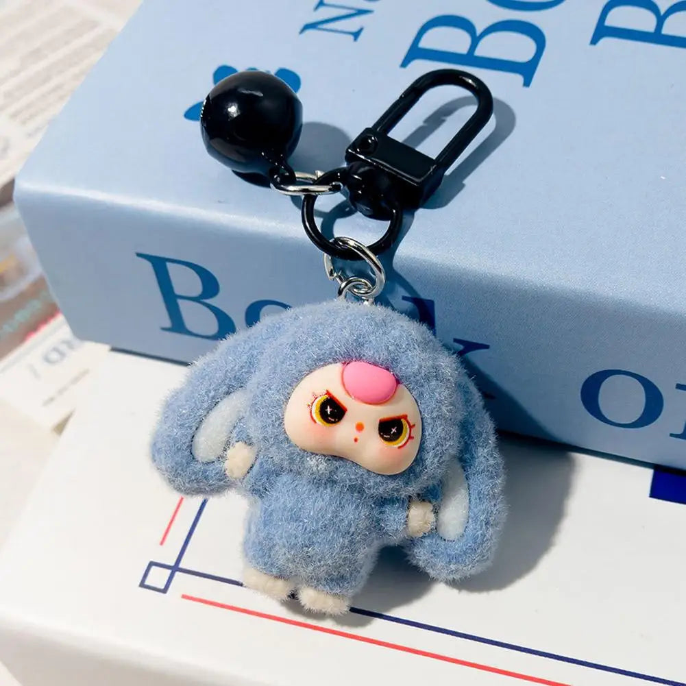 Anime Flocked Dora DIY Decorative Pendant KeyChain Backpack Decor Cute Cartoon Schoolbag Pendant Boys And Girls Gifts