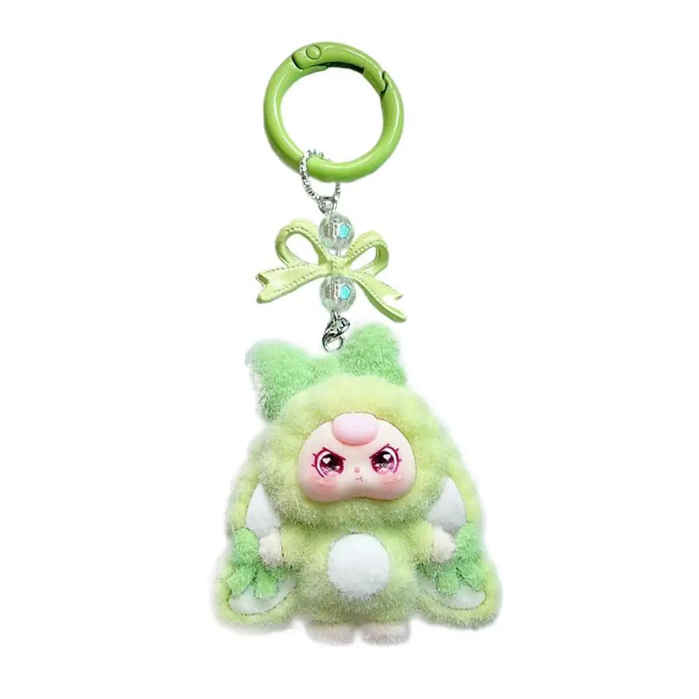Anime Flocked Dora DIY Decorative Pendant KeyChain Backpack Decor Cute Cartoon Schoolbag Pendant Boys And Girls Gifts