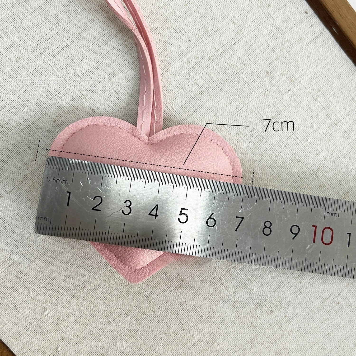 Heart Tassel Pendant Handmade Keychain