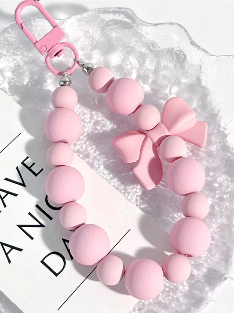 Pearl Bow Keychain (only Pink left)