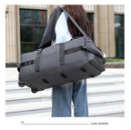 Travel Bag, Large Capacity Handbag, Portable Outdoor Carry-On Luggage, Wheeled Travel Bag, Convenient and Practical Unisex Travel Bag