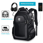 BrunoCavalli Men's Laptop Backpacks For 17 Inch Fashion Women Travel Bag Waterproof School Backpack Large Capacity Men Bagpack