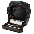 Newsbirds men's leather backpack retro luxury fashion style bagpack travel bag backpack school bag for man leather daypack men