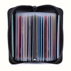 Ultra-Thin RFID Zipper Wallet