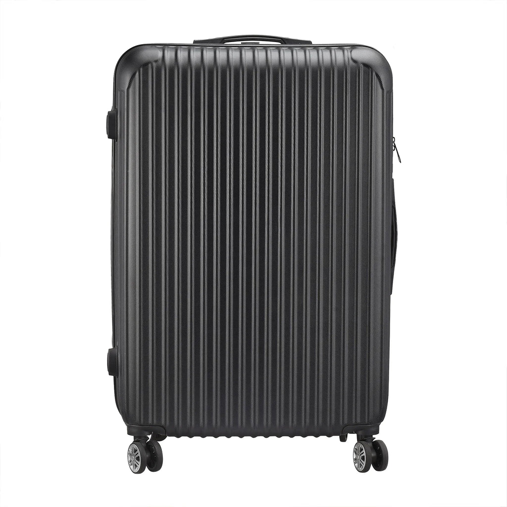 Roshanda 3-Piece Luggage Set Suitcase set 20 "24" 28 "ABS hard shell travel luggage set 4 Universal Swivel quiet Wheels
