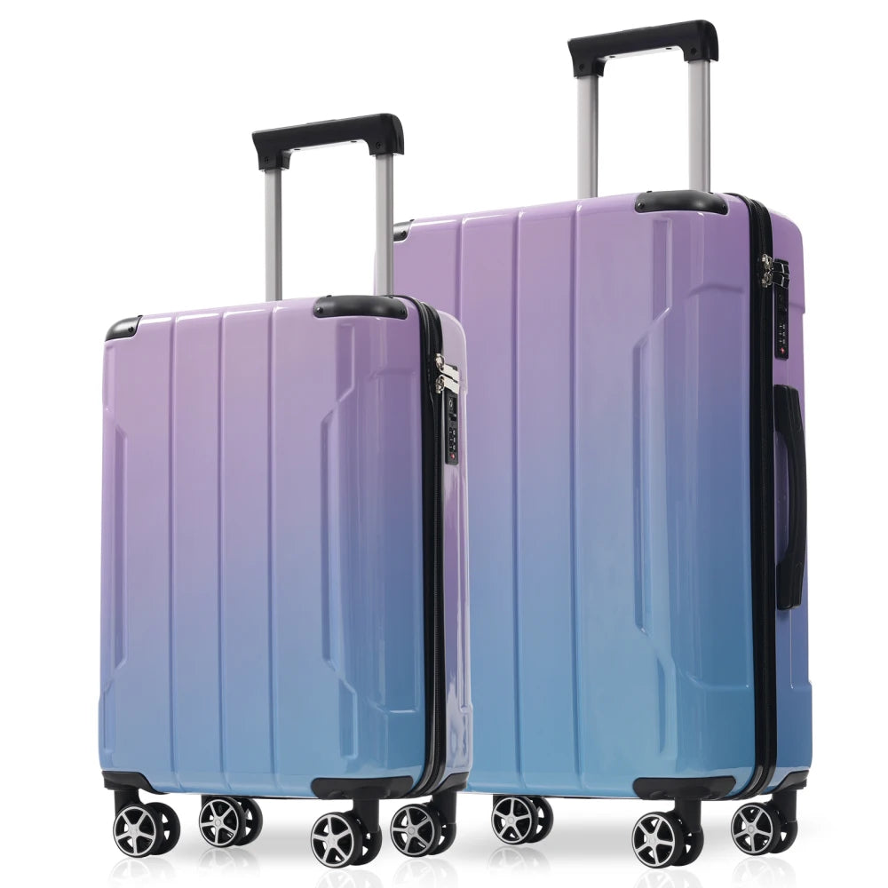 2-Piece Spinner Luggage Set with Duffle