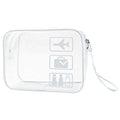 Transparent makeup / toiletry bag