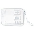 Transparent makeup / toiletry bag