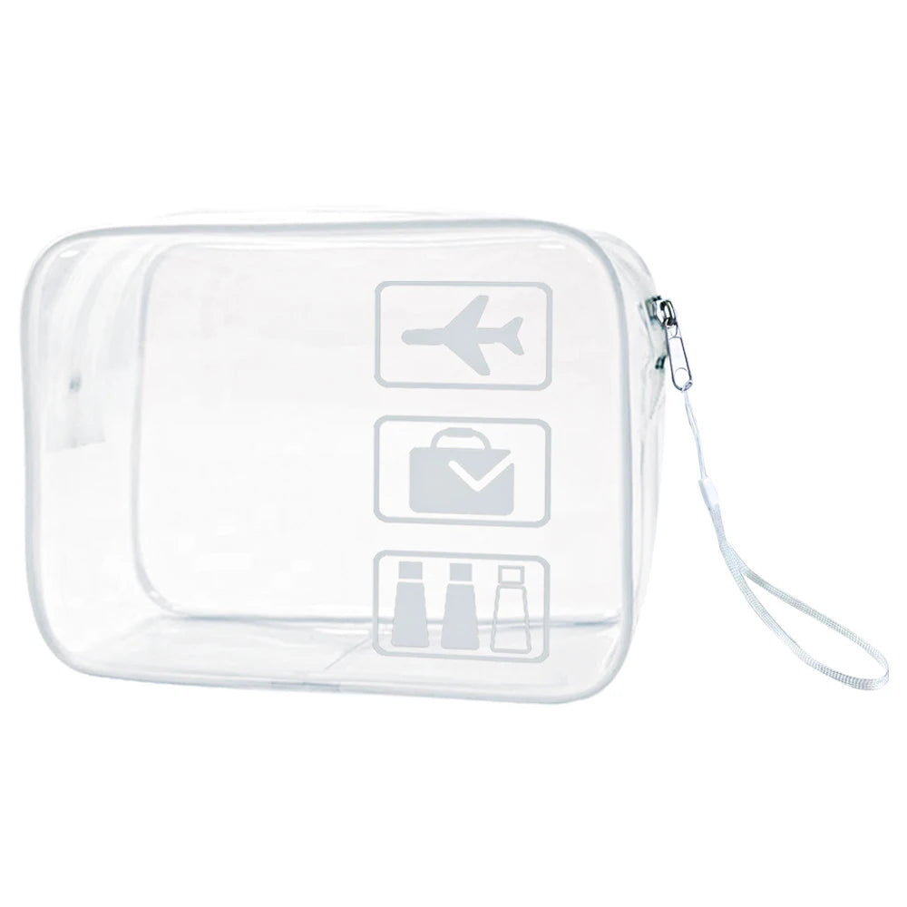 Transparent makeup / toiletry bag