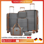 KONO 4/5/6-piece beauty case box cosmetics case hand luggage toilet bag travel bag luggage set