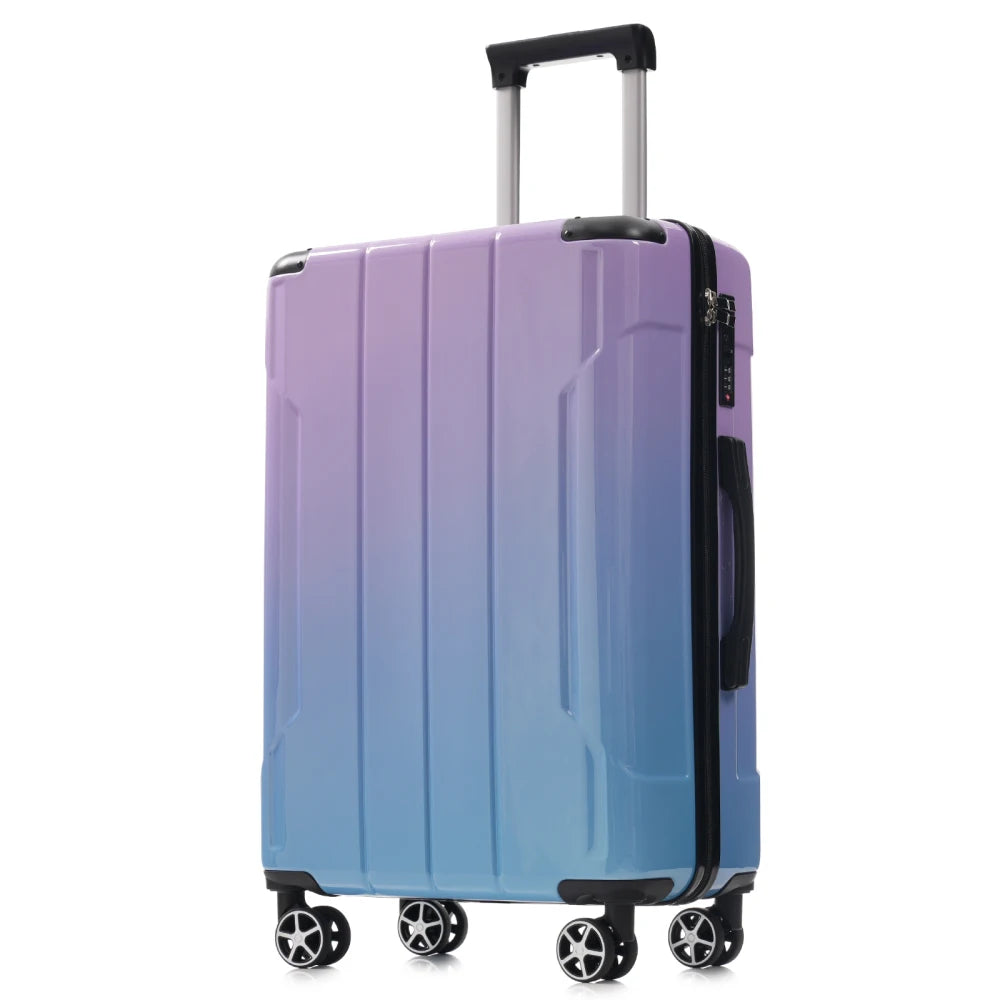 Luggage Sets 2 Piece Suitcase Set with Spinner Wheels, Built-in TSA Lock, Foldable Duffel Bag for Travel Men & Women
