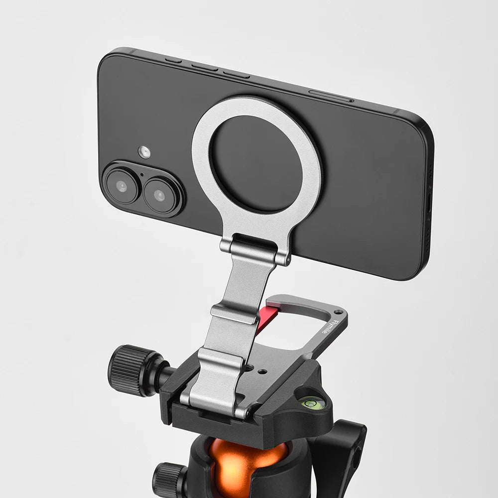 Magnetic Phone Holder Carabiner Mount Bracket for  iPhone 17 16 15 Compatible with Magsafe Desktop Base Vlgo Handle Travel Stand