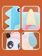 3D Cartoon Insulated Lunch Bag Thermal Food Container Bag for Students Portable Handheld Lunch Box Tote with Easy-Carry Handle