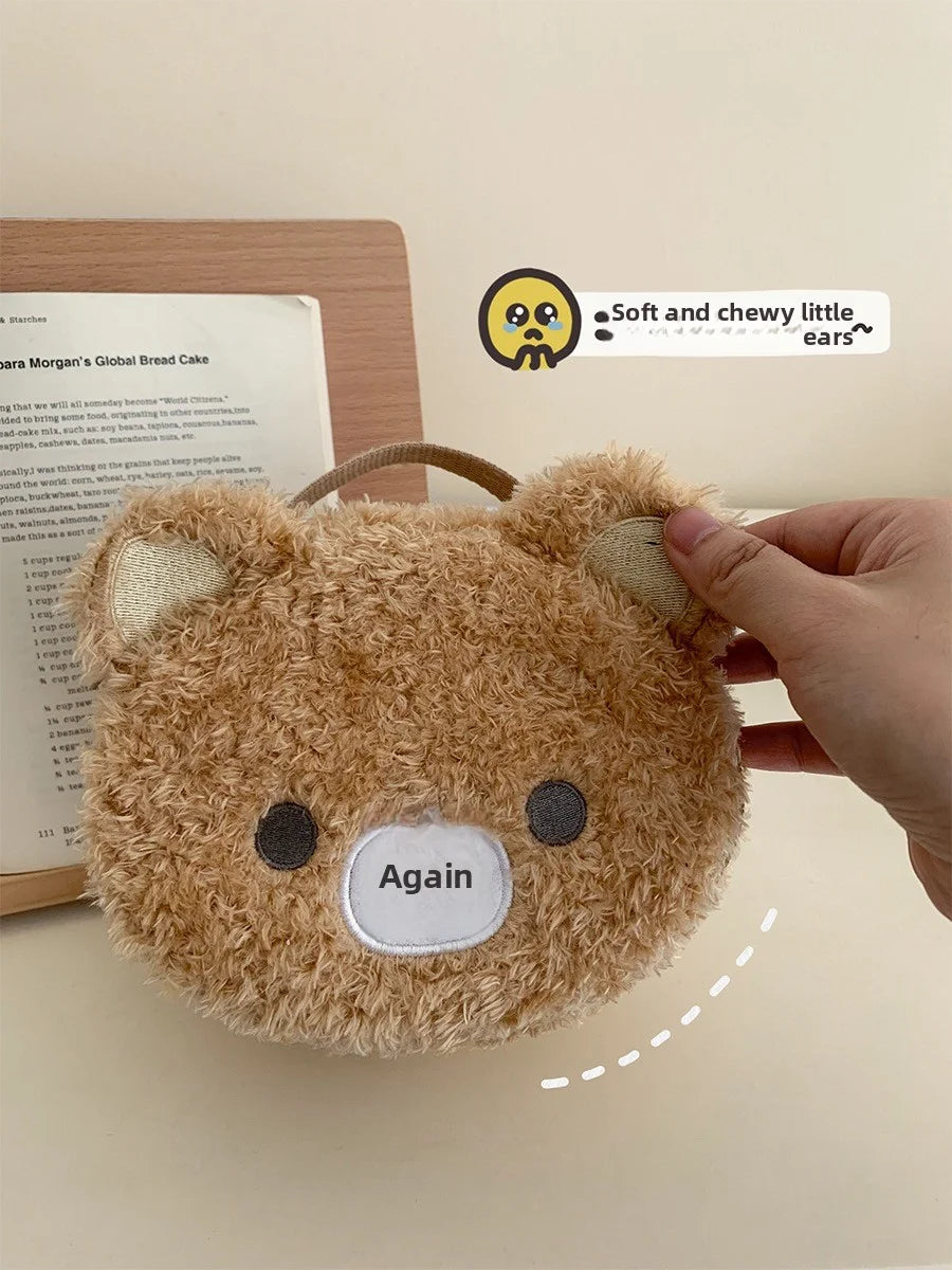 Plushes Makeup Case Anime Relaxed Bear Cosmetic Bag Women Jewelry Storage Pouch Girl Organizer Handbags Gift Hot Sales
