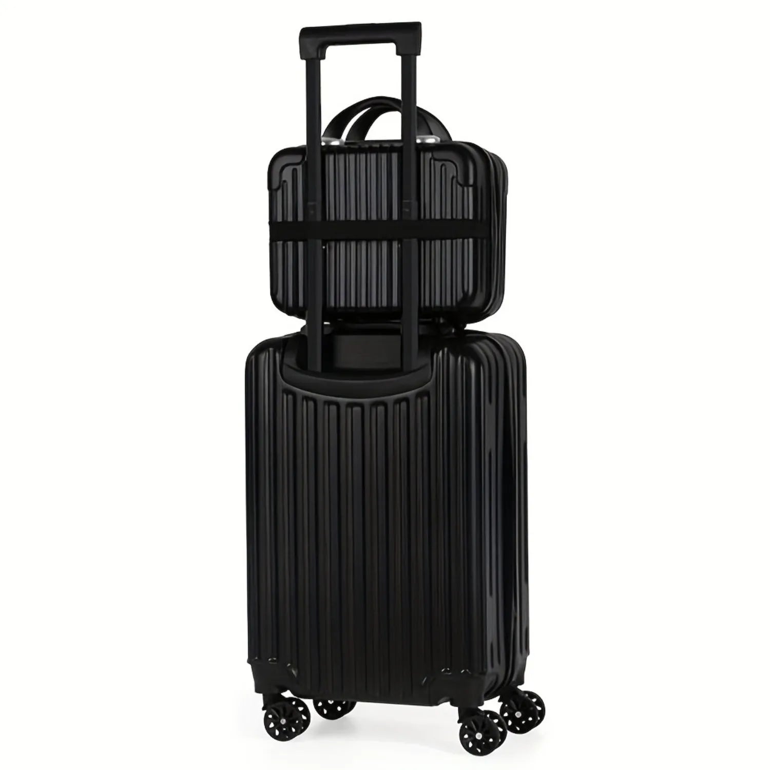 2-Piece Hardshell Luggage Set (20"+14") with Spinners and TSA Lock