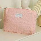 Embroidery Large-Capacity Cosmetic Bag Waterproof Portable Storage Bag Travel Makeup Pouch