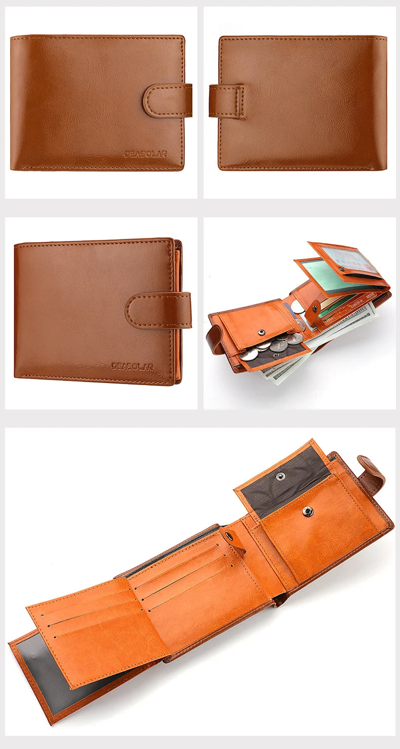 Men's Wallet Large Capacity Multi-Function Wallet