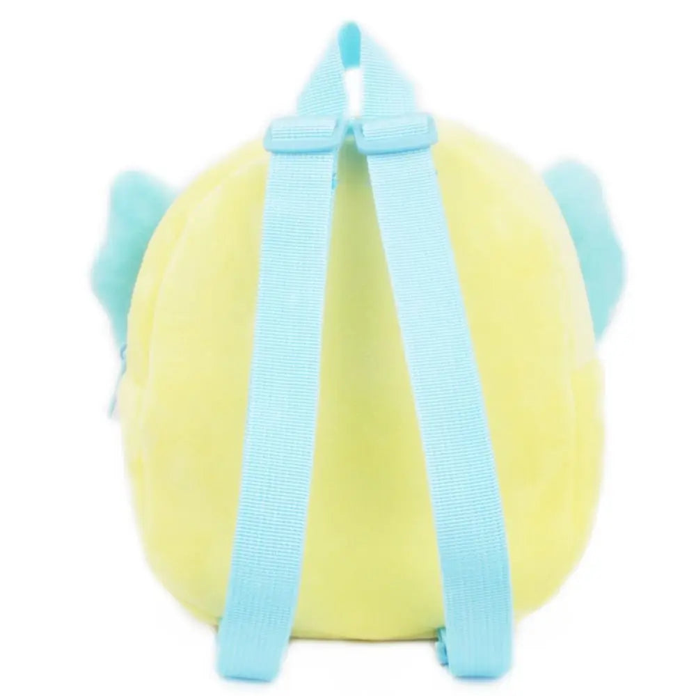 Kawaii 3D Cartoon Animal Kids Backpack Plush Mini Kindergarten Schoolbag Soft Stuffed Travel Backpack Birthday Gift