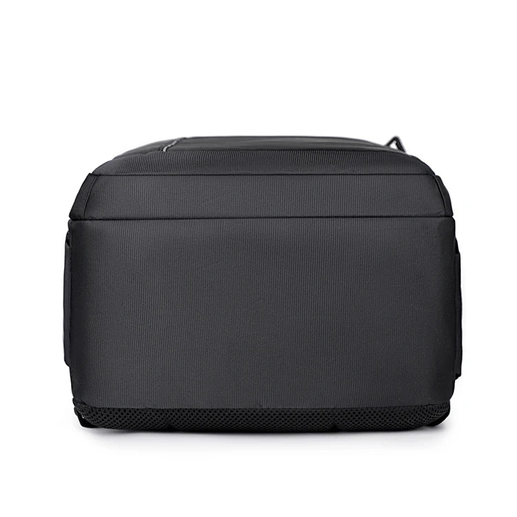 Durable Backpack | Universal Leisure Backpack | Multi-Pocket Travel Bag, Suitable for Business Travel, Short Trips - Black