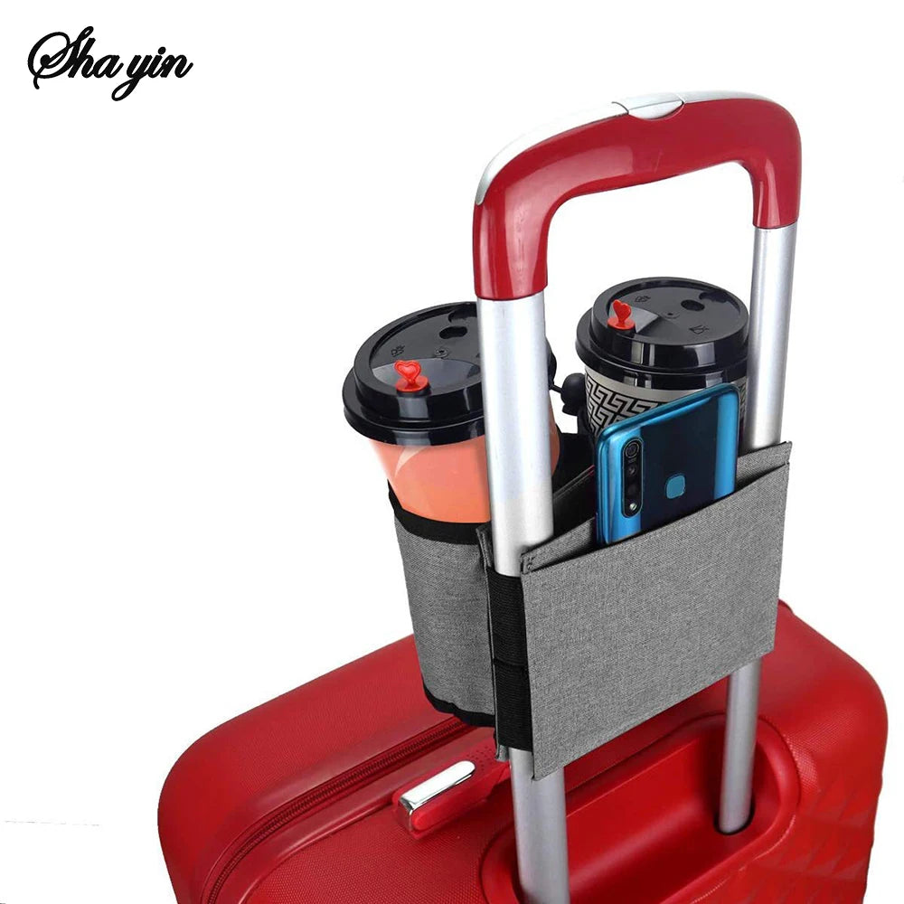 Travel Cup Holder for Luggage
