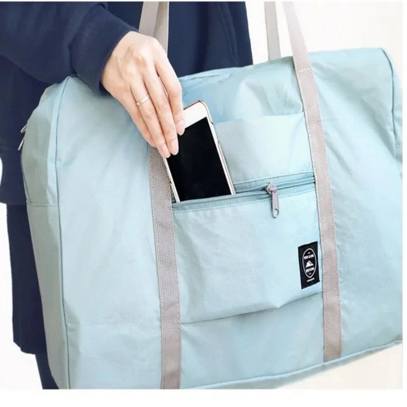 Foldable Travel Duffel Bag - Lightweight / Weekender