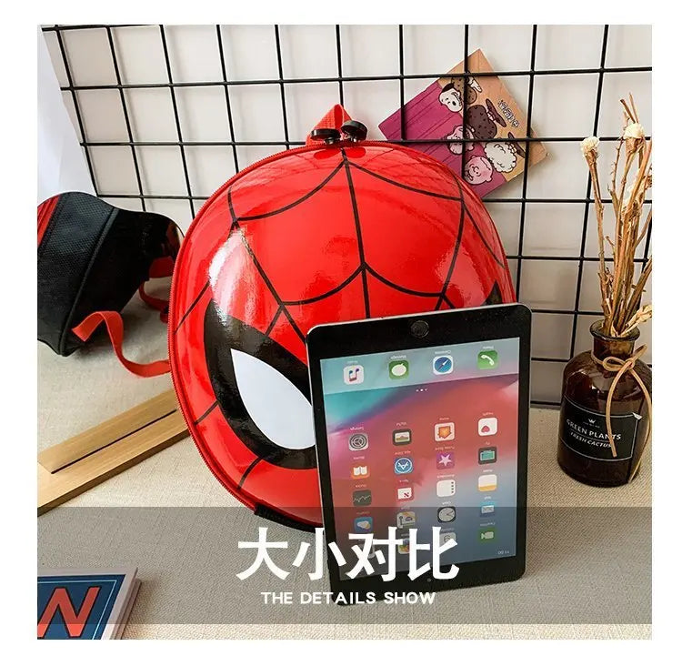 New Marvel cartoon Spider-Man boys School Bag New Kindergarten Baby Children's Backpack Cute Backpack