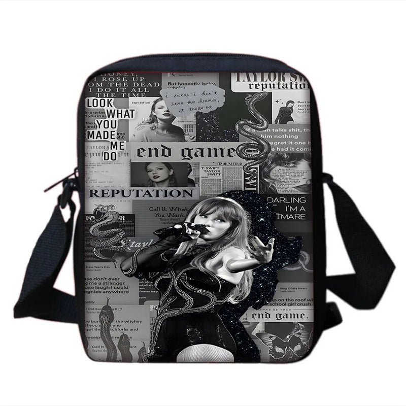 Singer Child T-Taylors School Backpack With Shoulder Bag Pencil Bags School Bags for Boys S-Swifts Girls Best Gift
