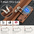 6pcs Hardshell ABS Luggage Set with Spinner Wheels and TSA Lock Side (Lightweight)