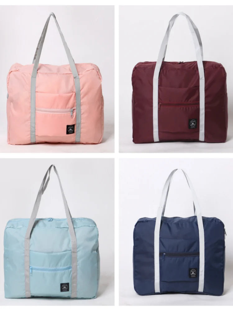 Foldable Travel Duffel Bag - Lightweight / Weekender