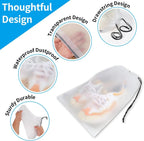 Clear Drawstring Shoe Bags (5PCS)