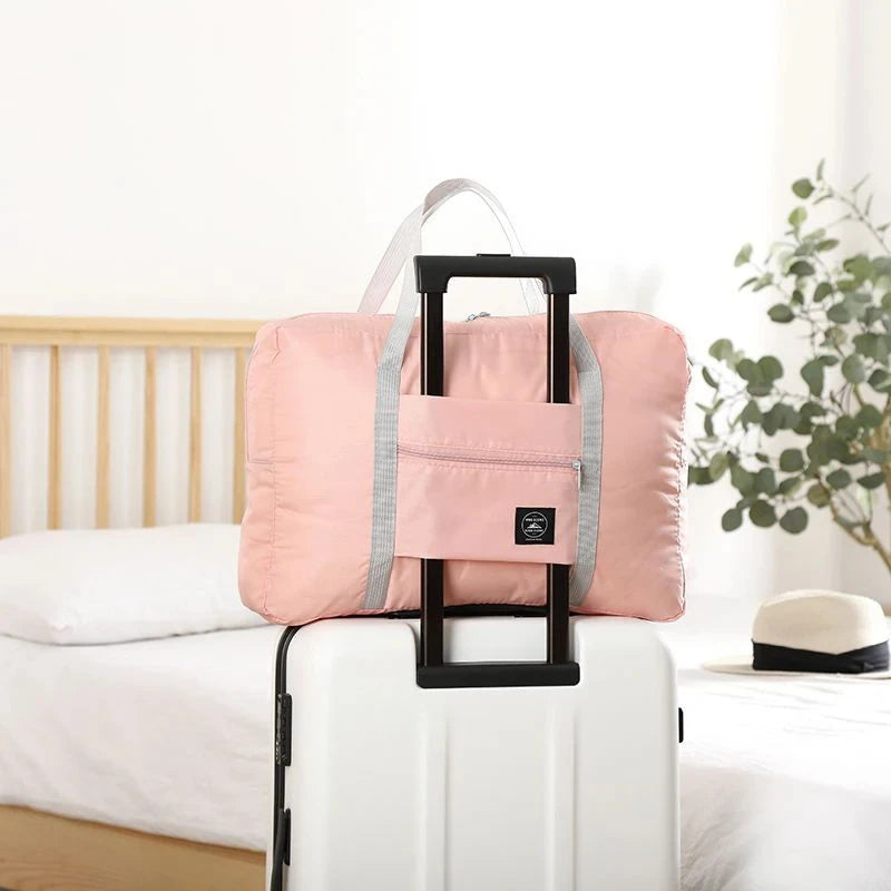 Foldable Travel Duffel Bag - Lightweight / Weekender