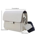Fashion Women Crossbody Bag PU Leather Small Shoulder Messenger Handbag for Travel