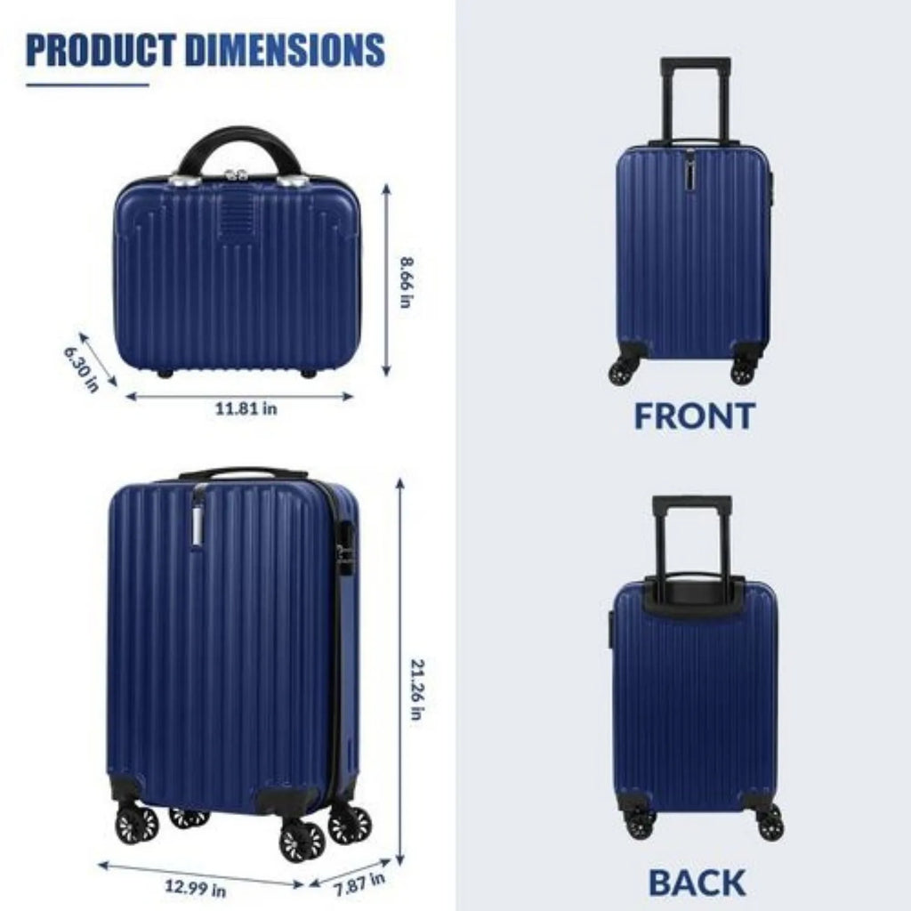 2-Piece Hardshell Spinner Luggage Set