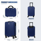 2-Piece Hardshell Spinner Luggage Set