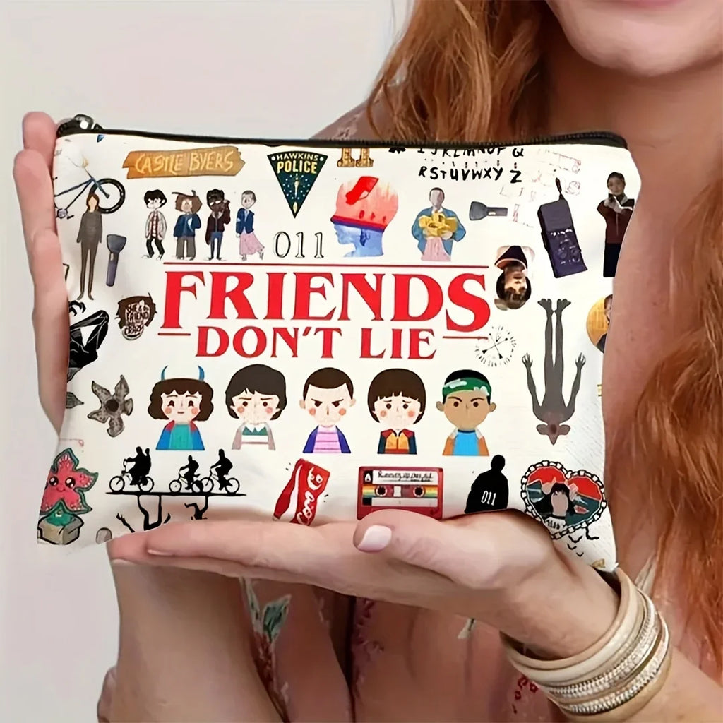 Cute Print Zipper Bag for Women