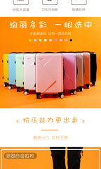 Irregular Z 20/24/28 Inch Carry-on Luggage Suitcase Abs Spinning Wheels with Combination Lock Lightweight Luggage