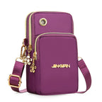 Mobile Phone Bag, WOMEN'S Crossbody Mini Bag, 2024 New Fashion Mom Mommy Coin Bag, Neck Hanging Running Cover
