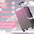 2-Piece Spinner Luggage Set with Duffle