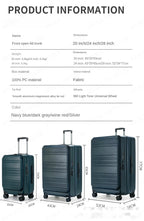 Large Capacity Travel Suitcase Rolling Luggage Suitcase Zipper Trolley Case Combination Lock Travel Suitcases with Wheels