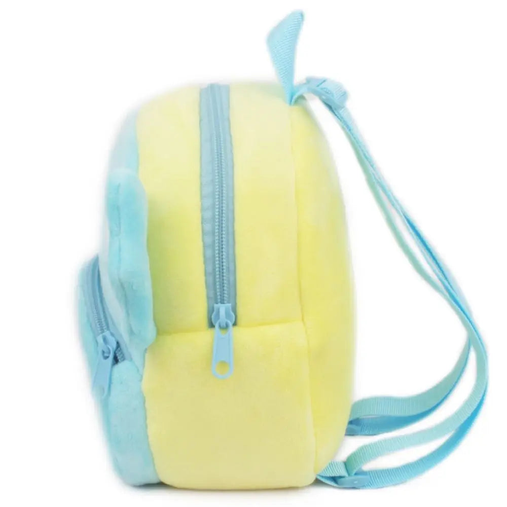 Kawaii 3D Cartoon Animal Kids Backpack Plush Mini Kindergarten Schoolbag Soft Stuffed Travel Backpack Birthday Gift