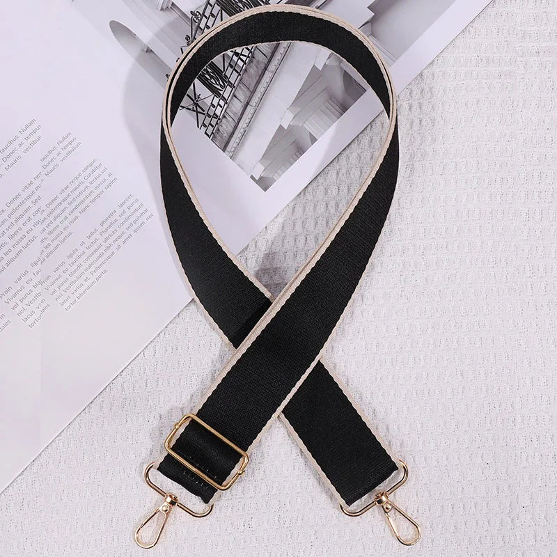 3.8cm Versatile Solid Color Shoulder Strap Replaceable Single Shoulder Bag With Multifunctional Adjustable Luggage Accessories